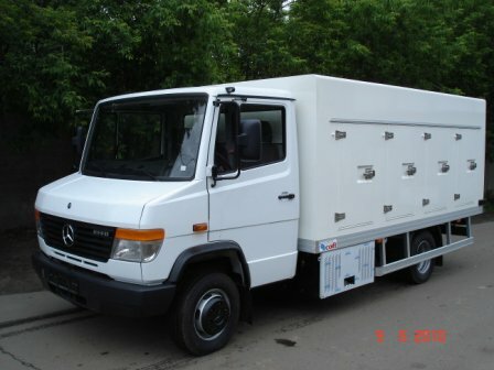 Мерседес Варио,MB ,4 тонны,фургон морозильный 4100х2100х1600